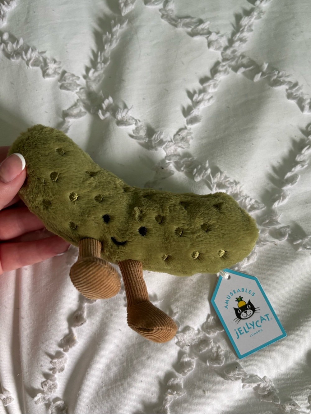 Authentic Jellycat pickle